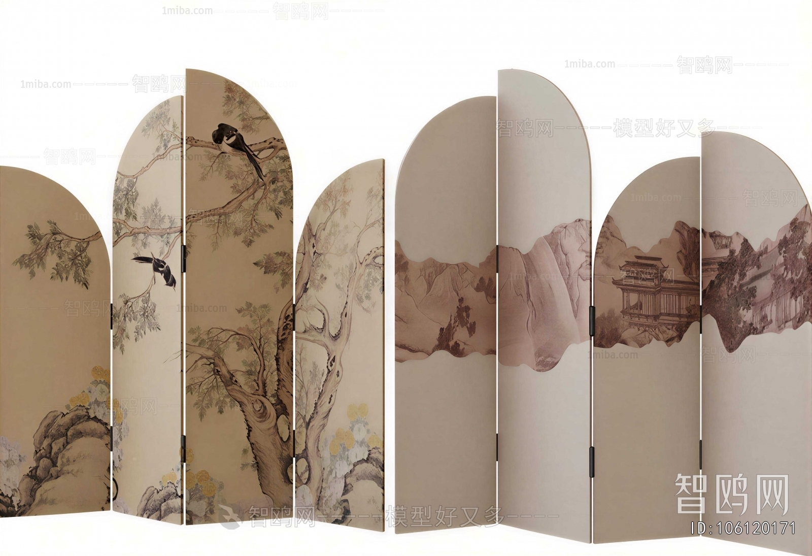 New Chinese Style Partition