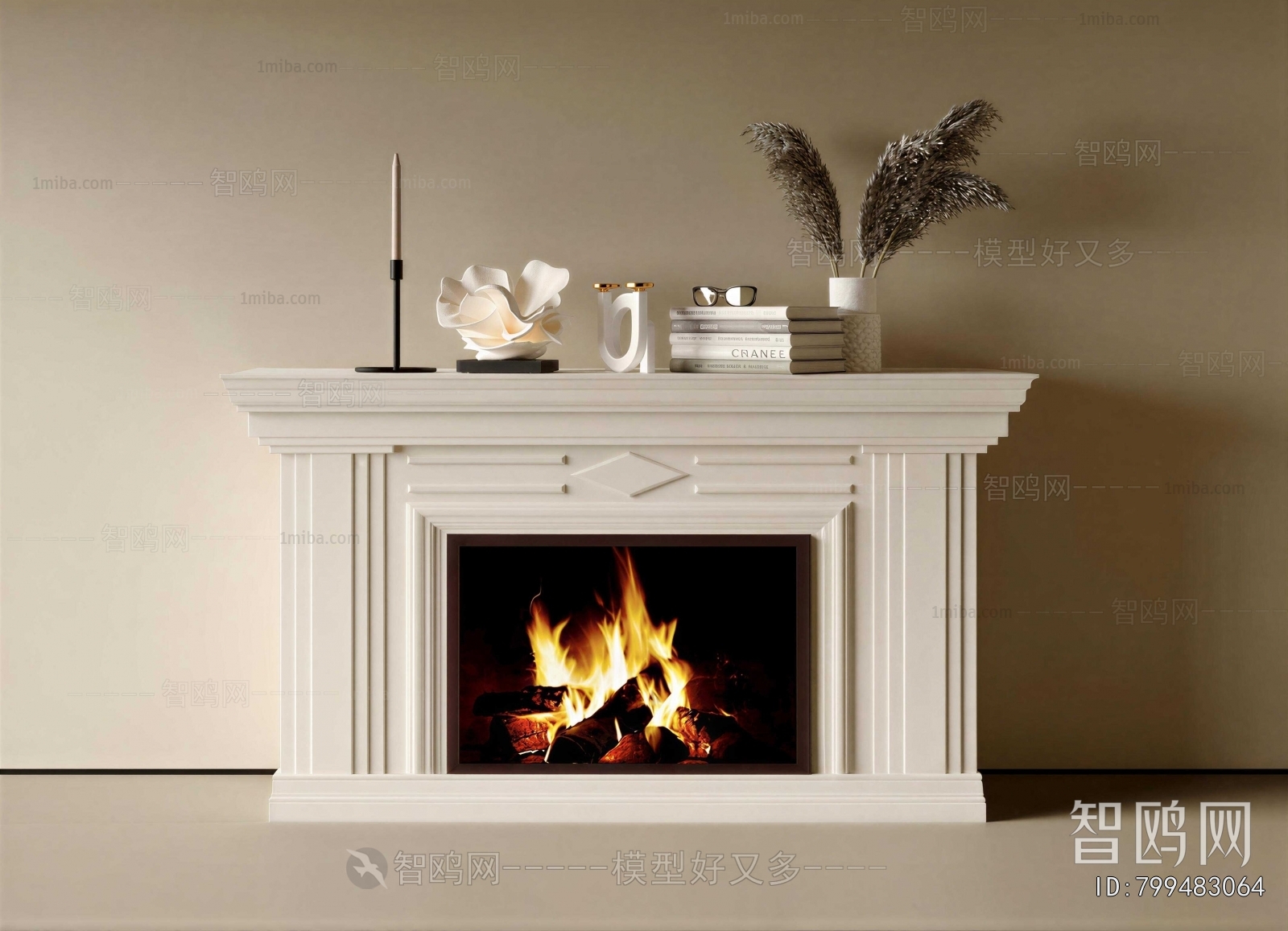 American Style Fireplace