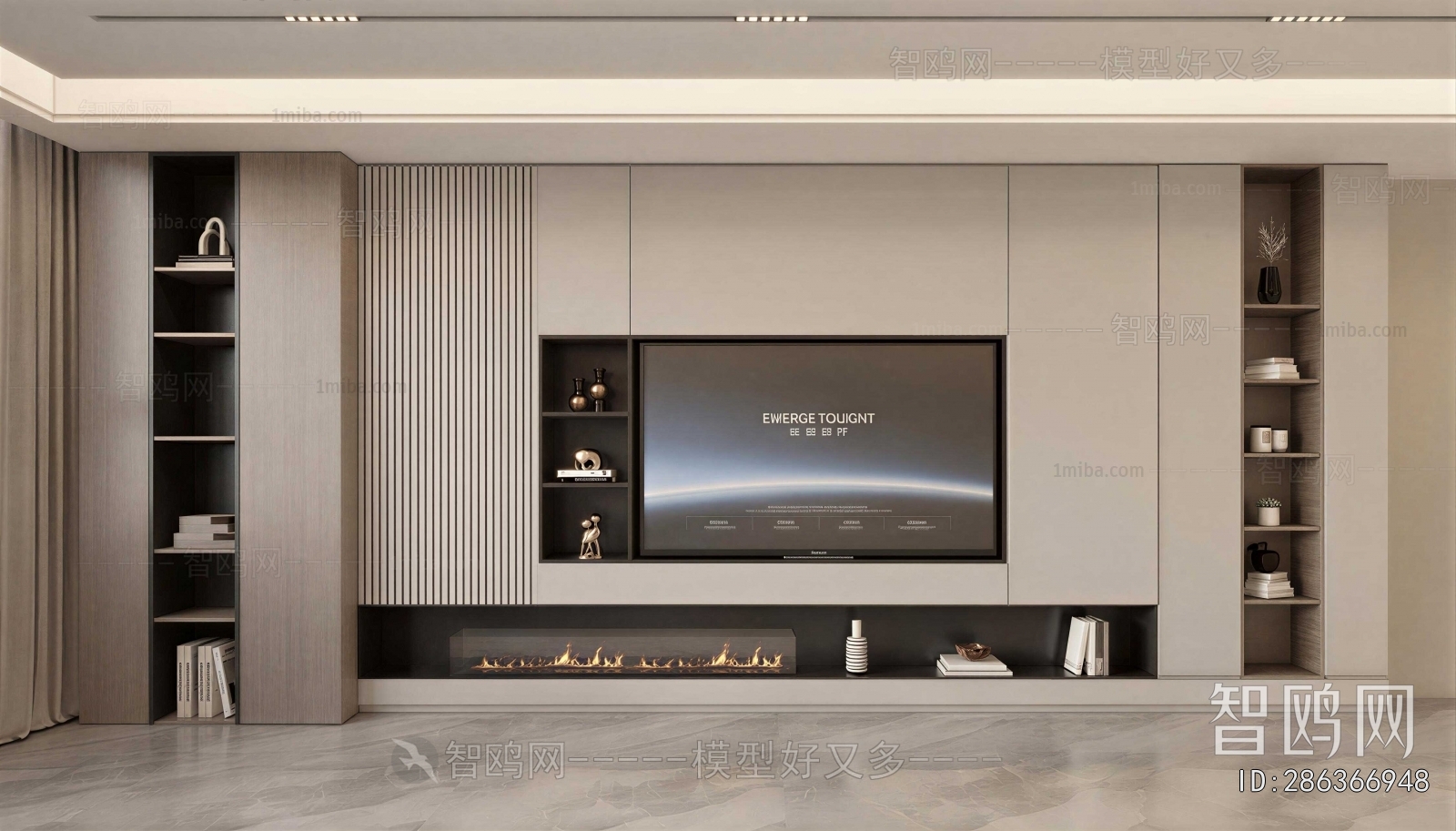 Modern TV Wall