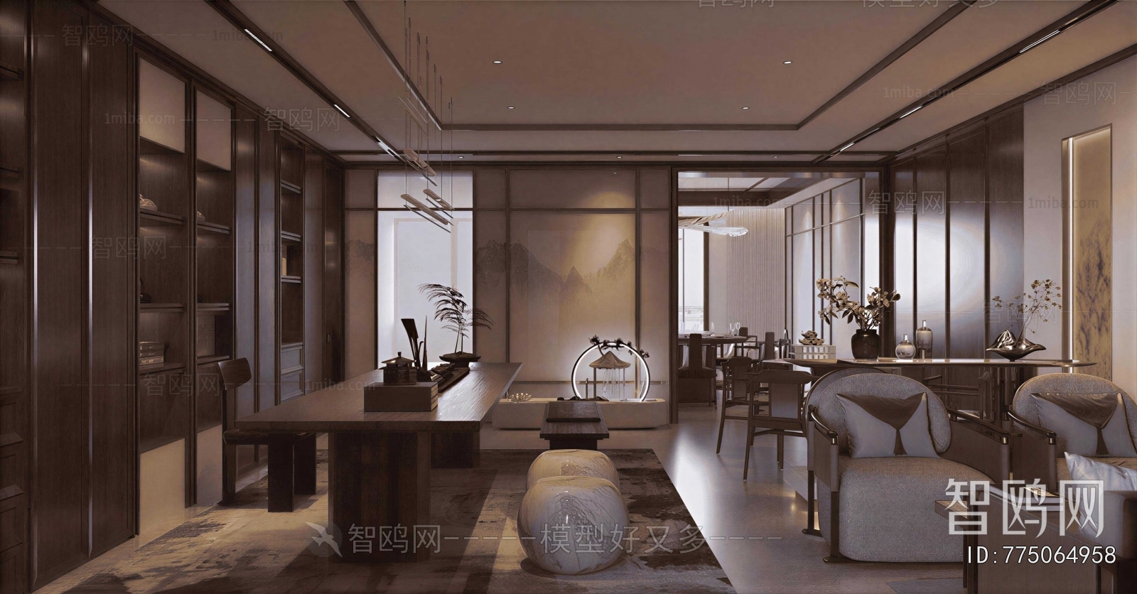 New Chinese Style Tea House