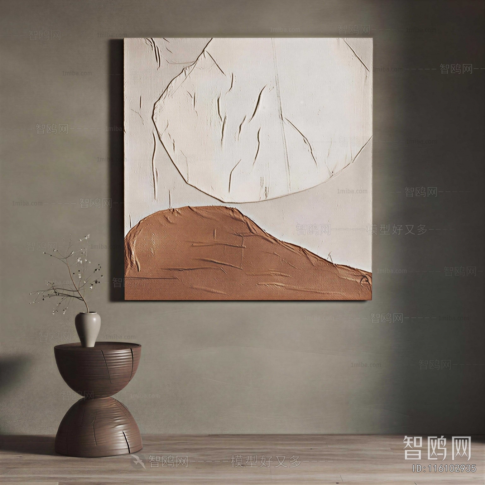 Wabi-sabi Style Painting