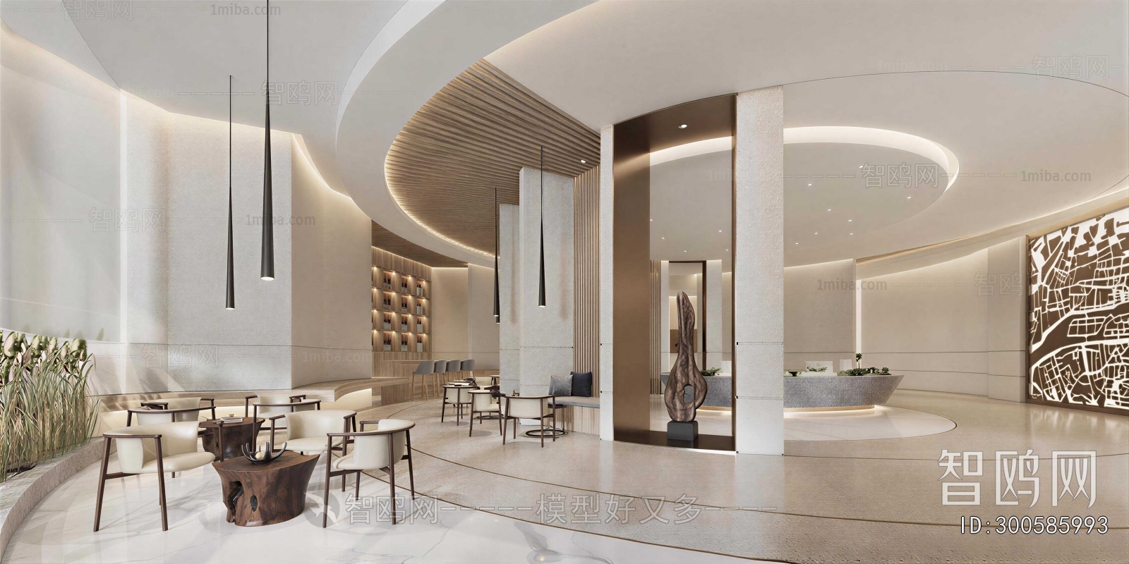 Modern Real Estate Sales Office