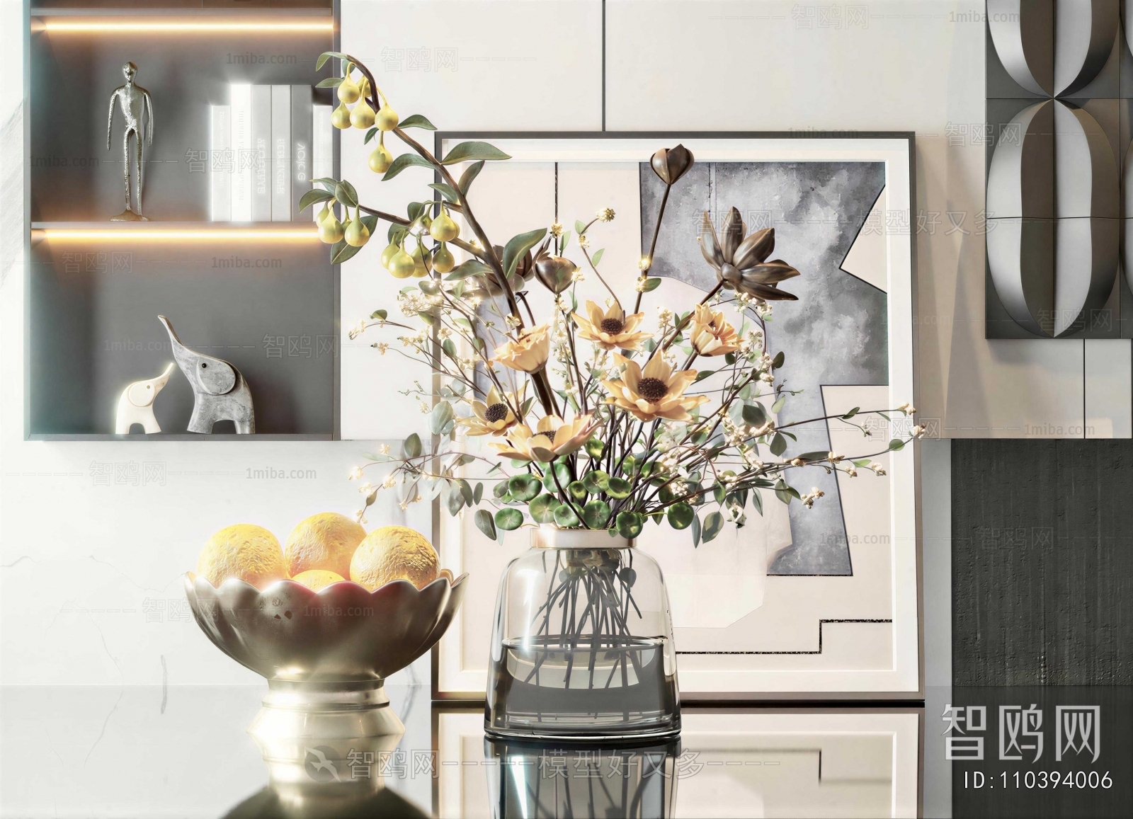 Modern Flower Arrangement
