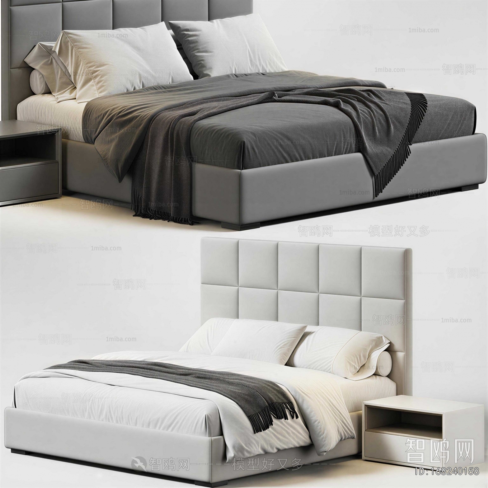 Modern Double Bed