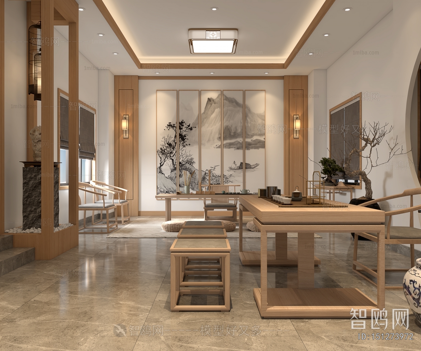 New Chinese Style Tea House