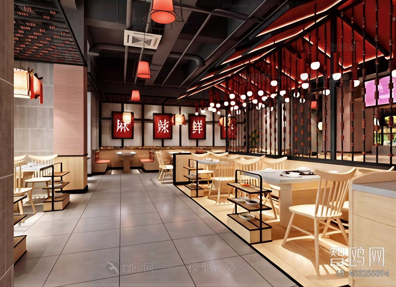 New Chinese Style Catering Space