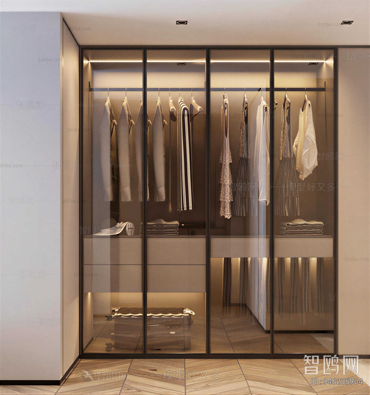 Modern The Wardrobe