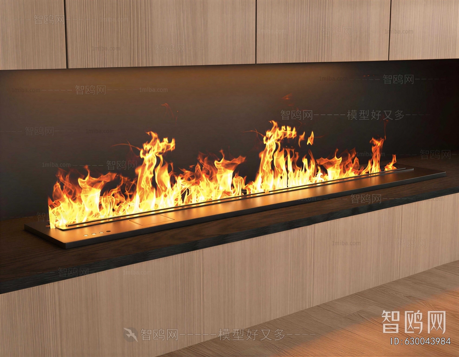 Modern Electronic Fireplace