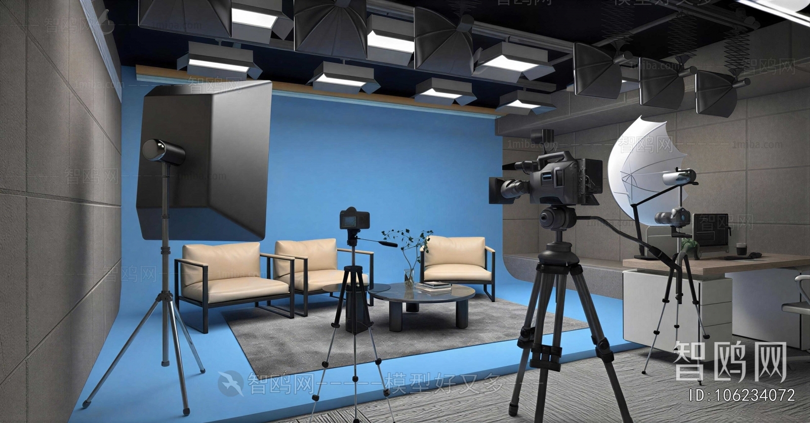 Modern Studio/Recording Studio/Live Room