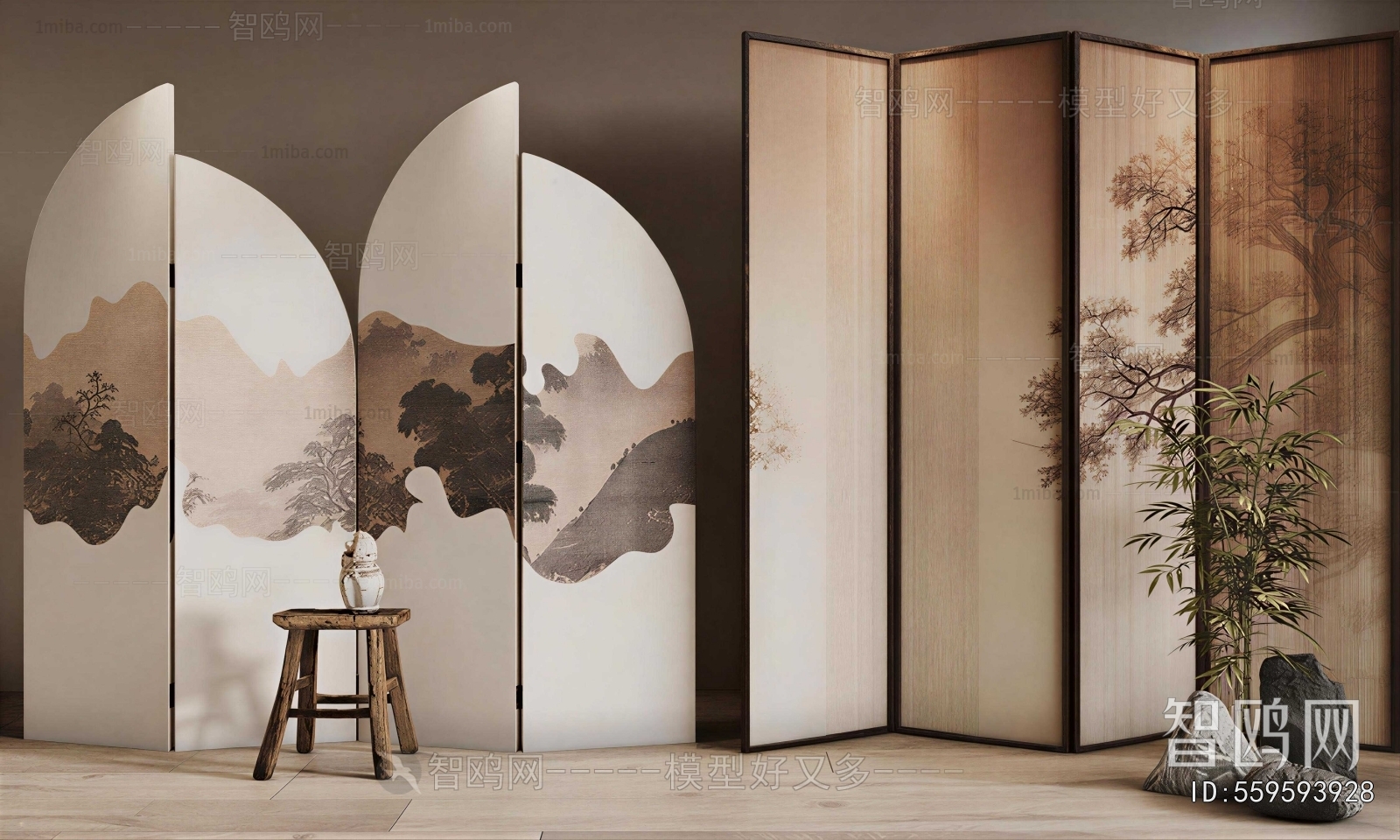 New Chinese Style Partition