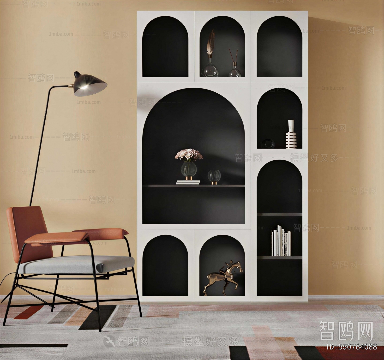 Modern Decorative Cabinet