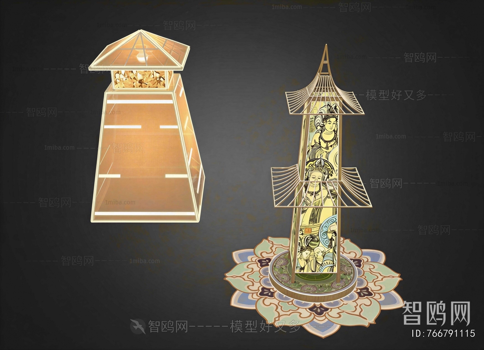 New Chinese Style Outdoor Light