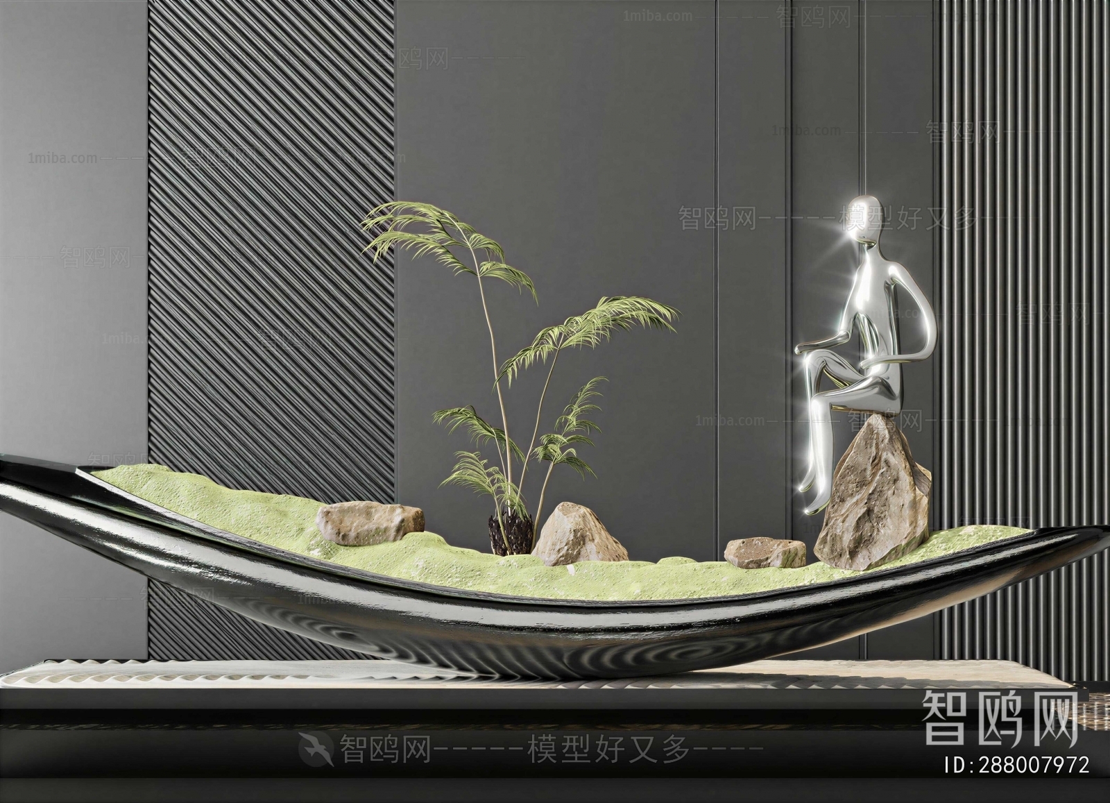 New Chinese Style Plant Landscaping