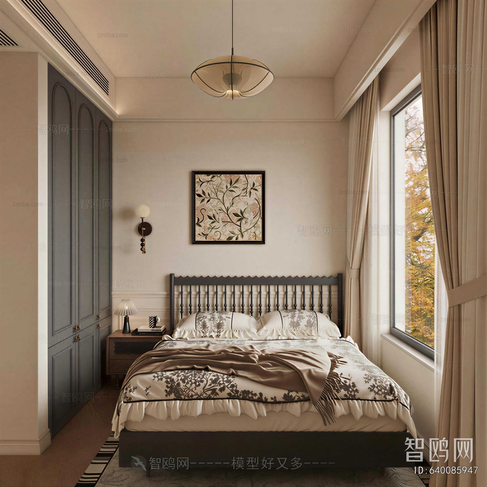 American Style Bedroom