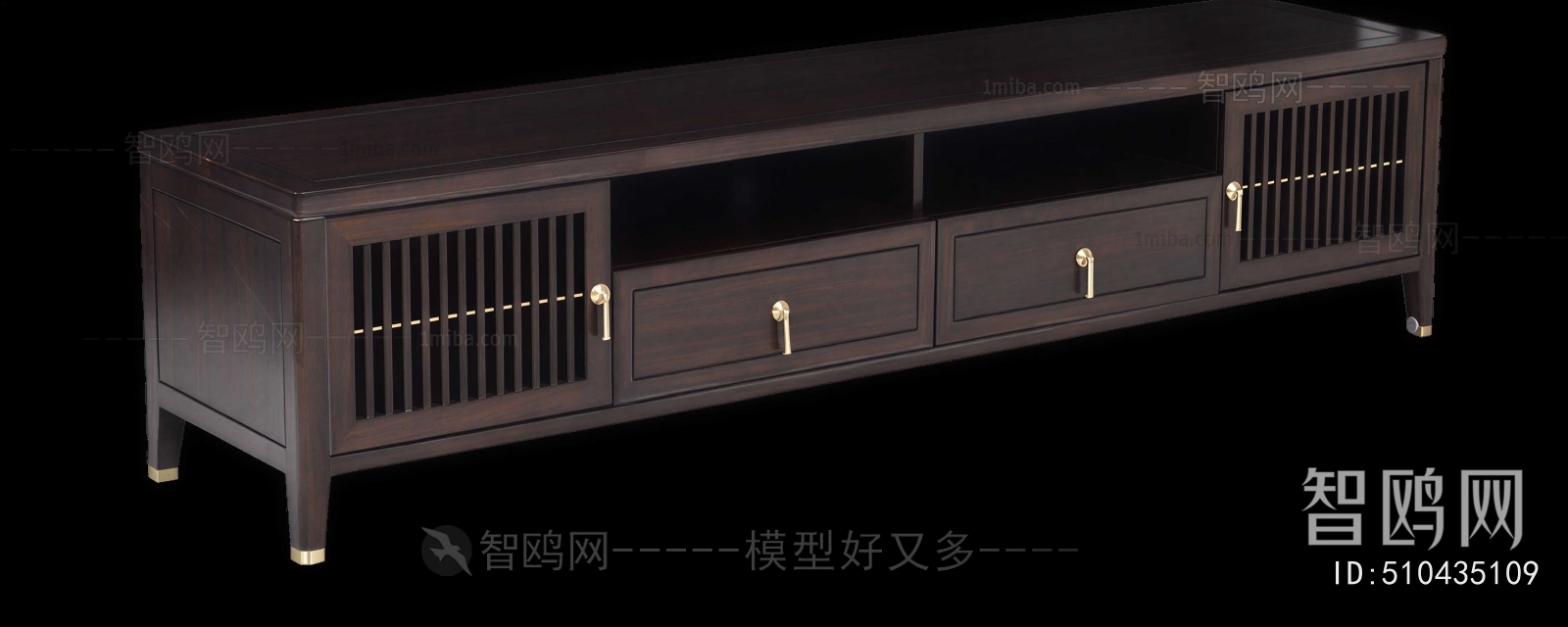 New Chinese Style TV Cabinet