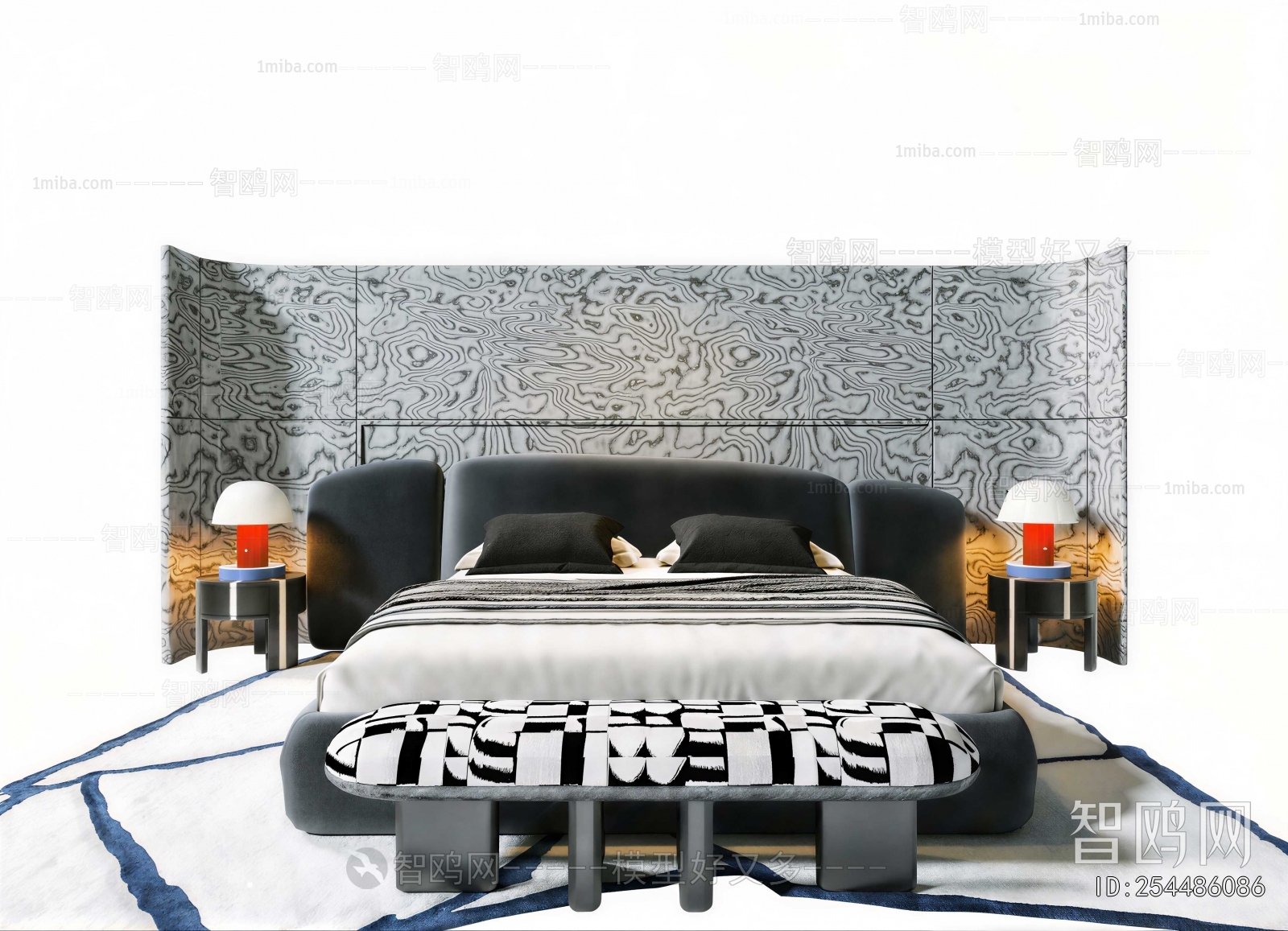 Modern Double Bed