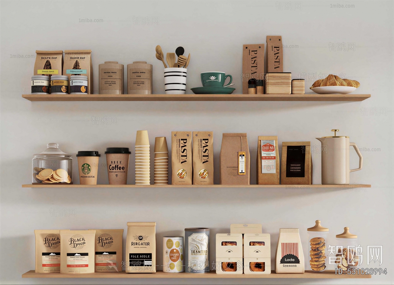 Modern Specialty Cooked Food Dry Goods