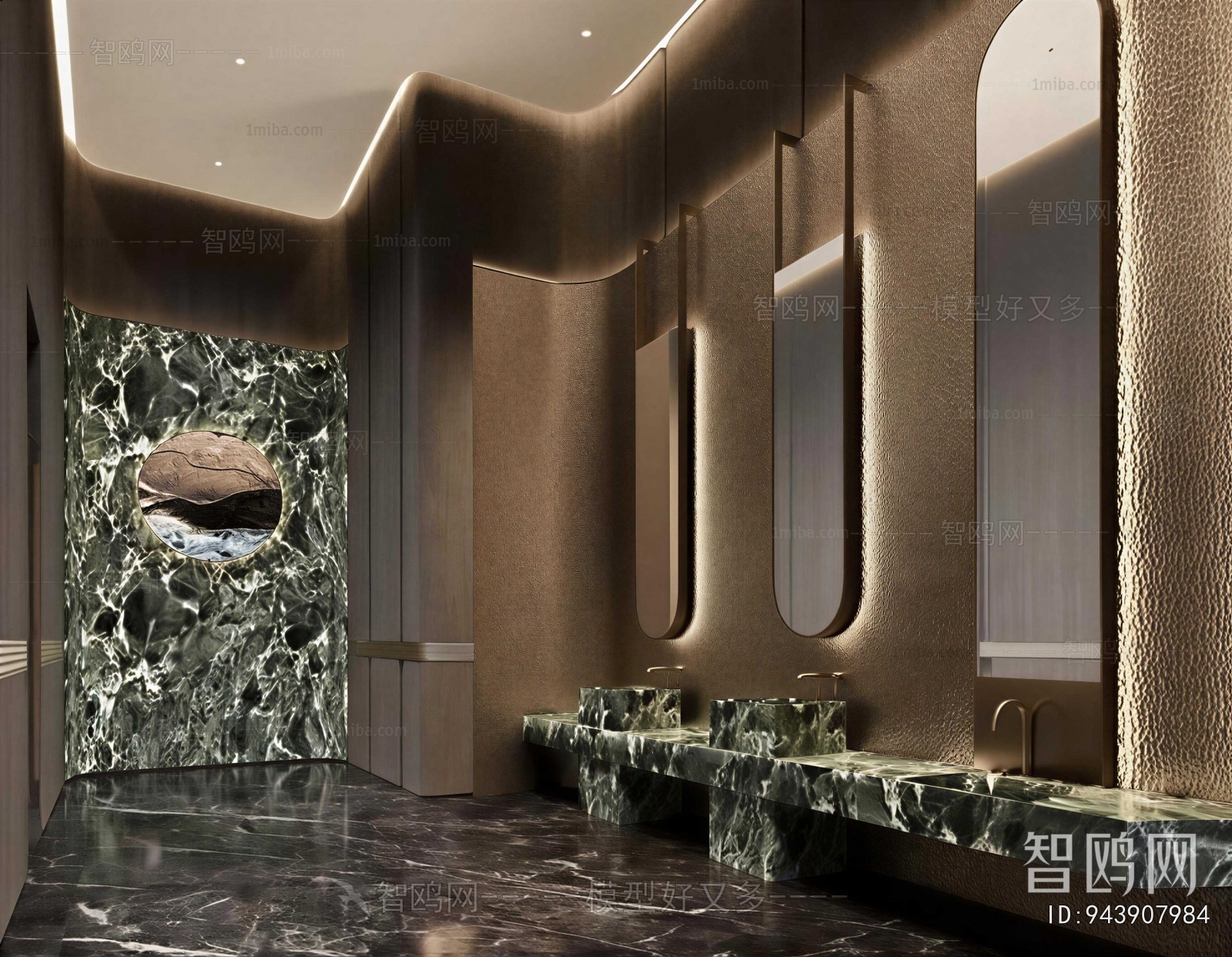Modern Public Toilet