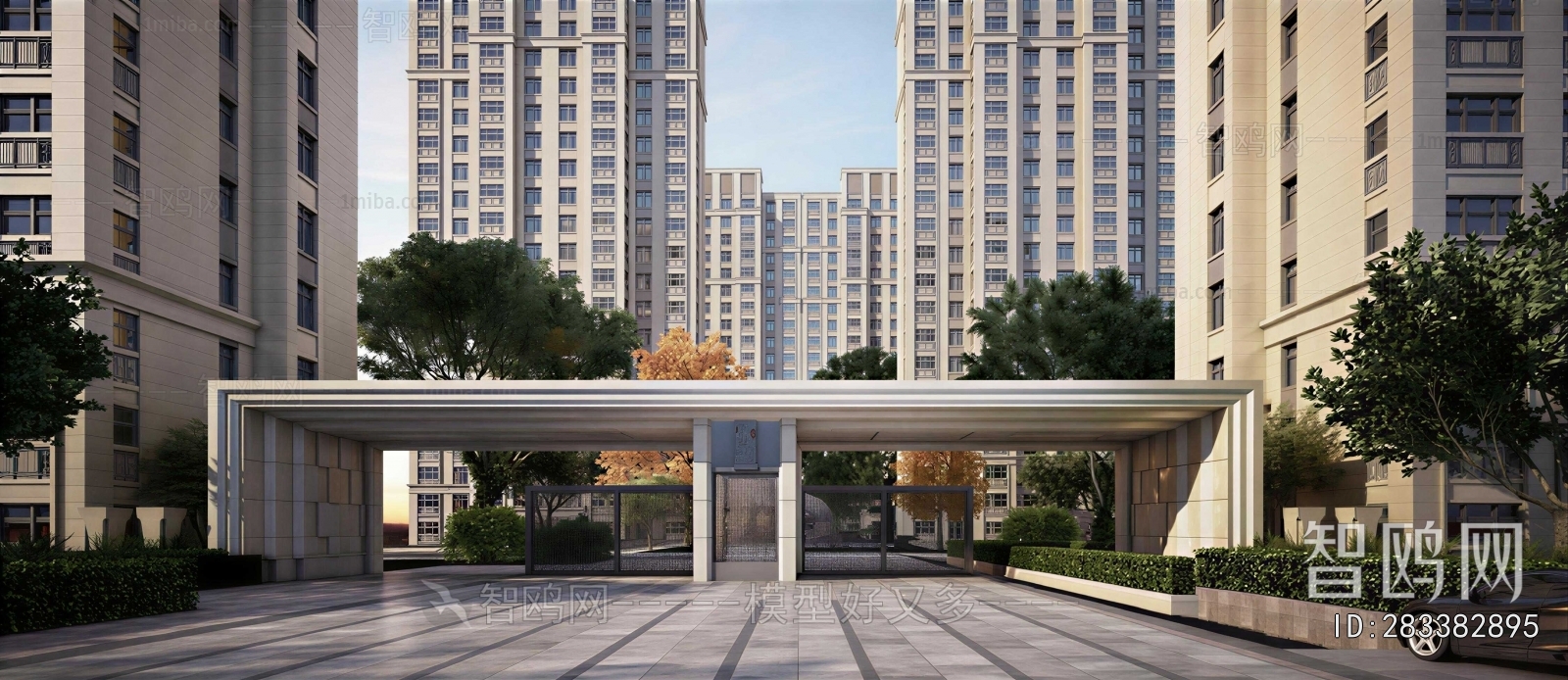 New Classical Style Facade Element