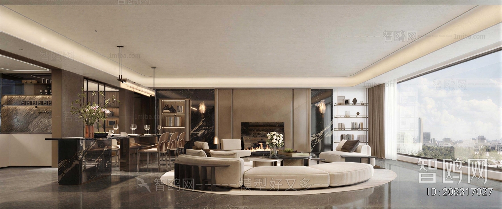 Modern A Living Room