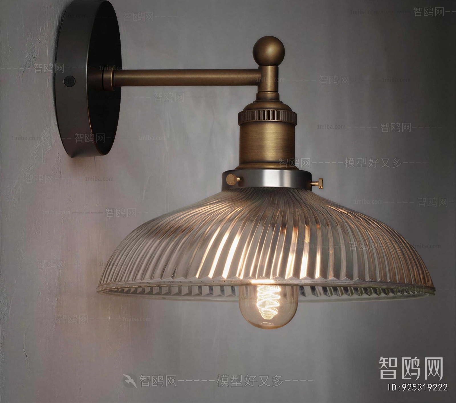 Industrial Style Wall Lamp