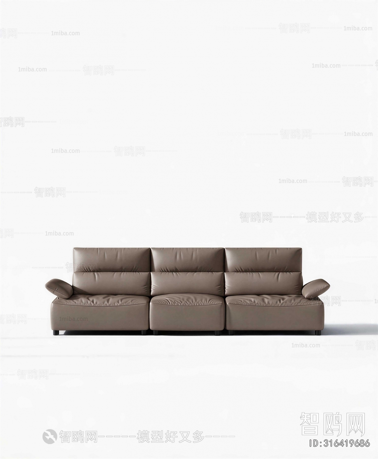 Modern Three-seat Sofa
