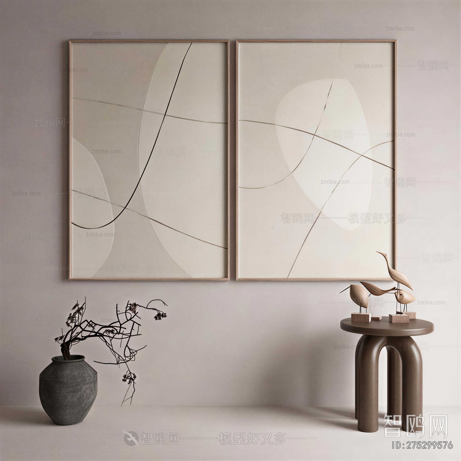 Wabi-sabi Style Painting