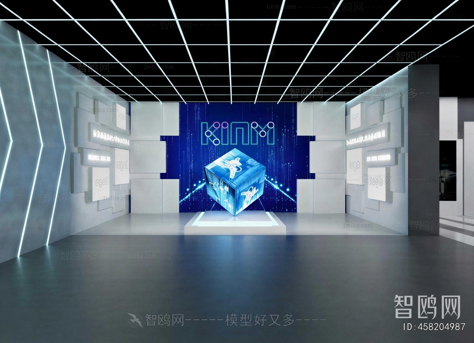 Modern Office Exhibition Hall
