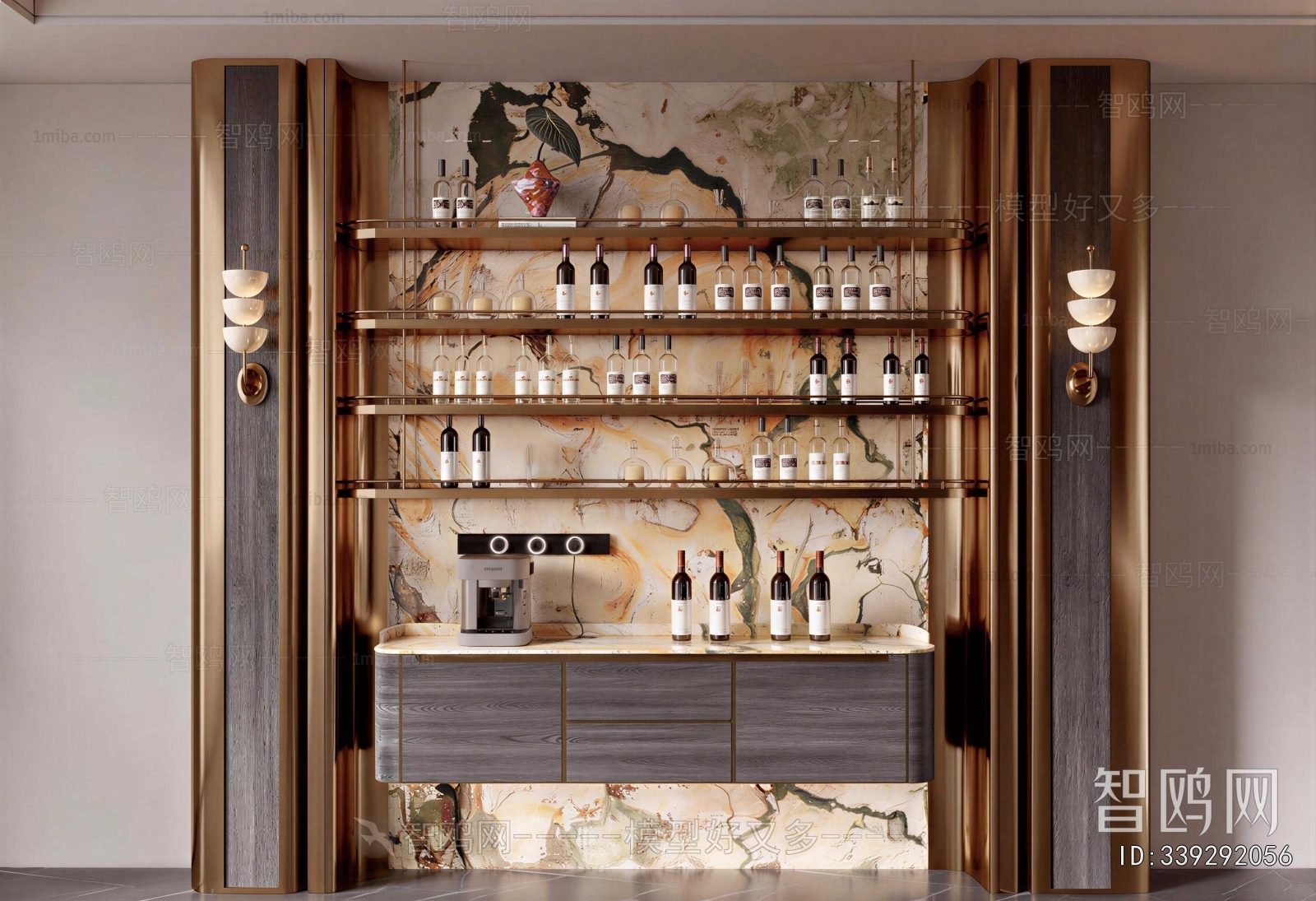 Modern Wine Cabinet