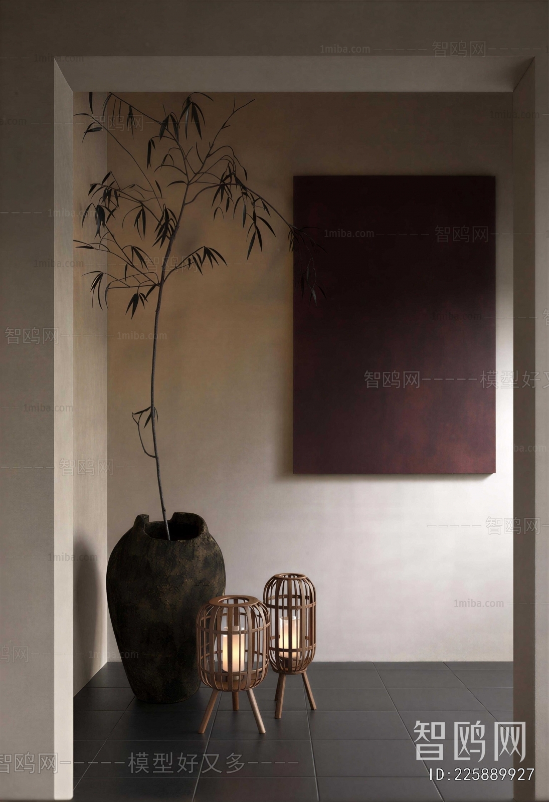 Wabi-sabi Style Painting