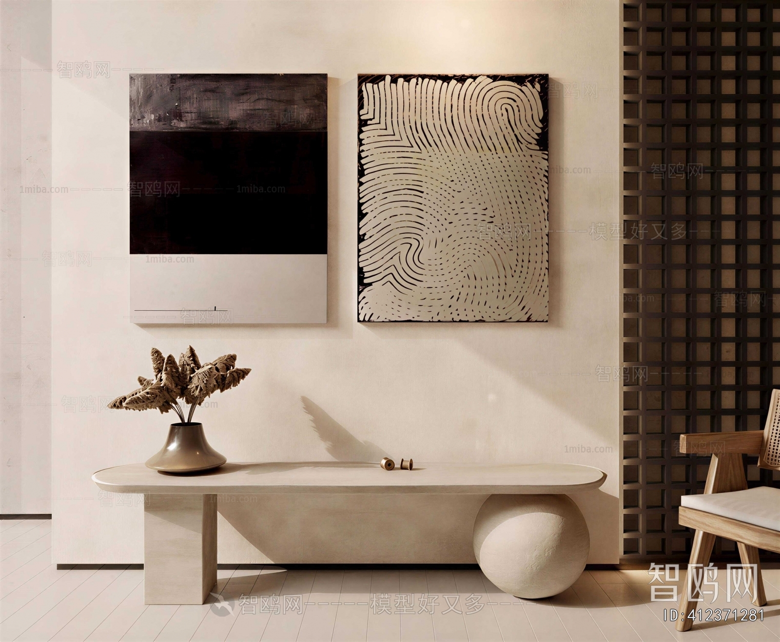 Wabi-sabi Style Painting