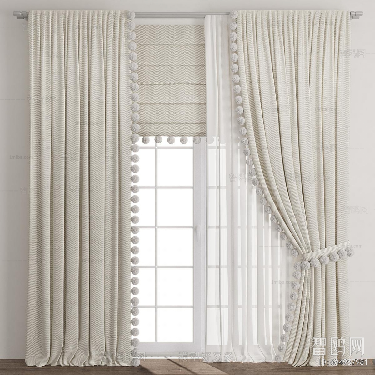 Modern The Curtain