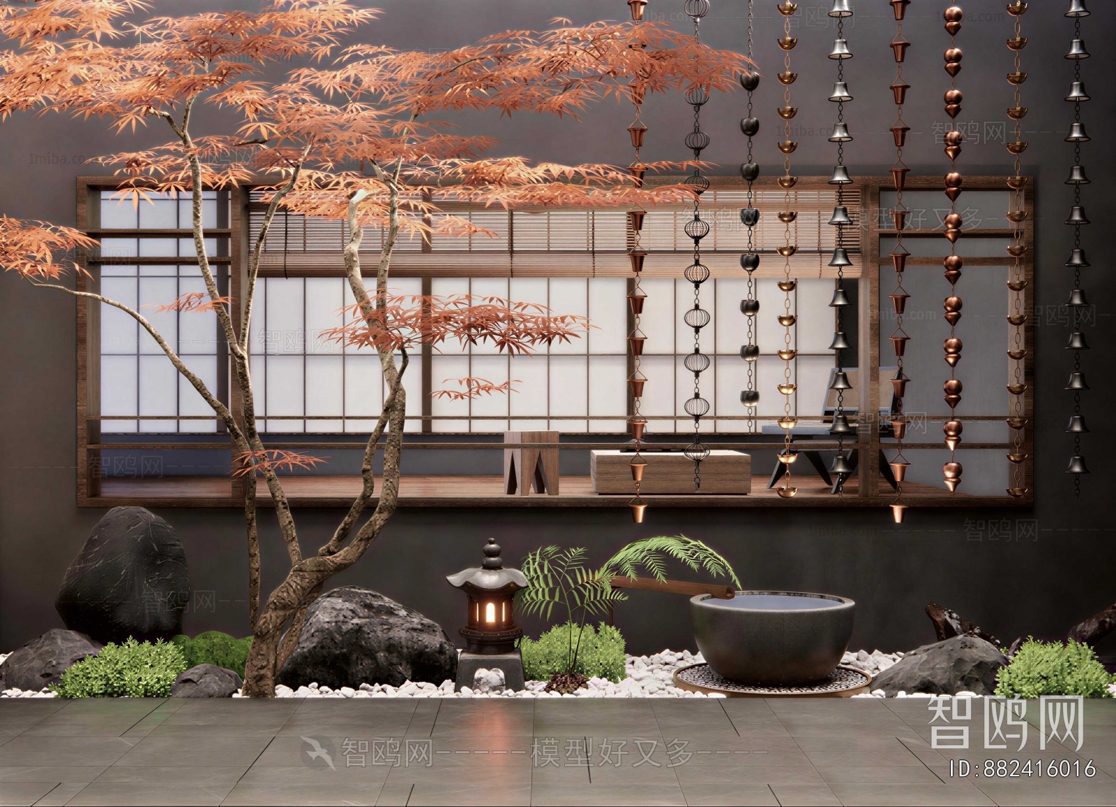 Japanese Style Plant Landscaping