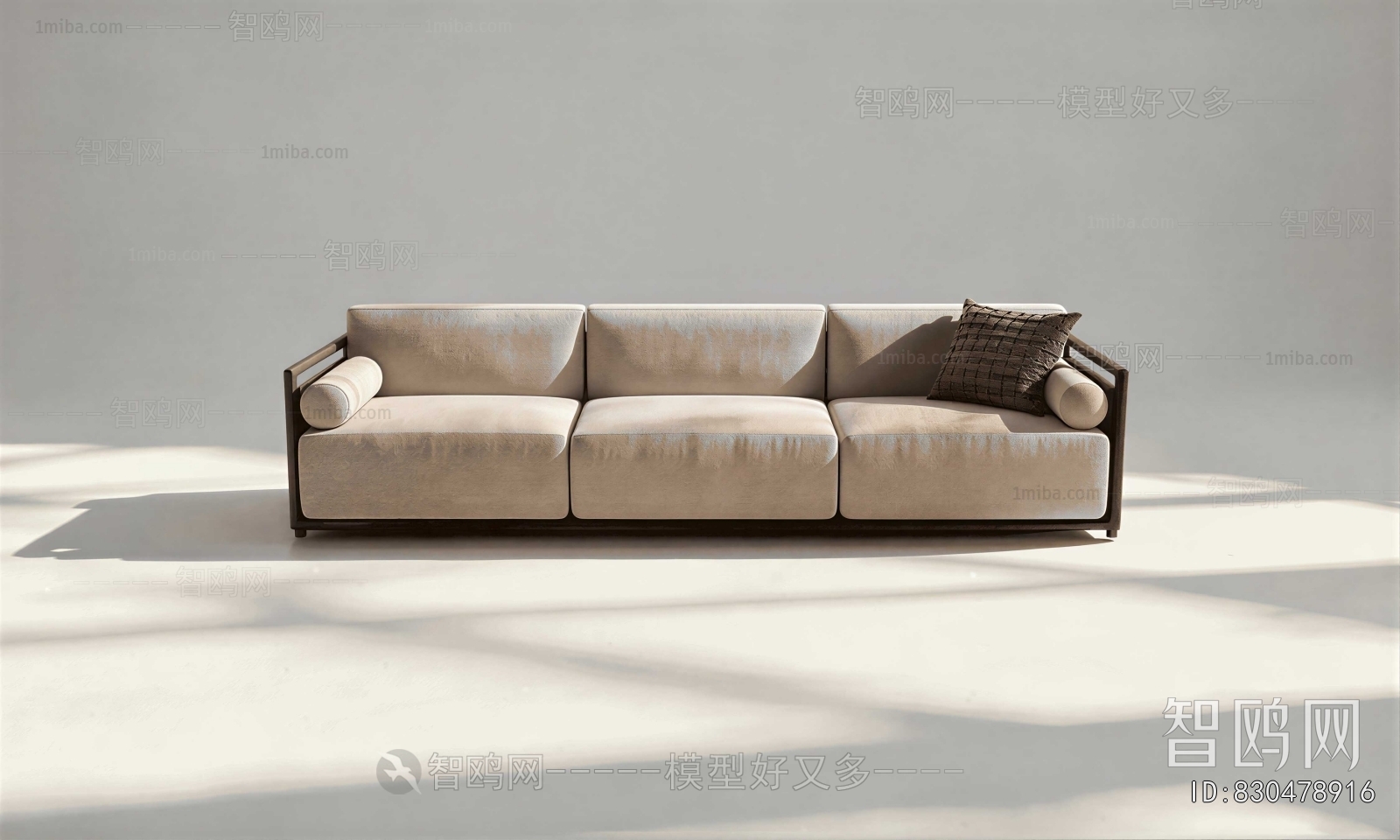 Modern Three-seat Sofa