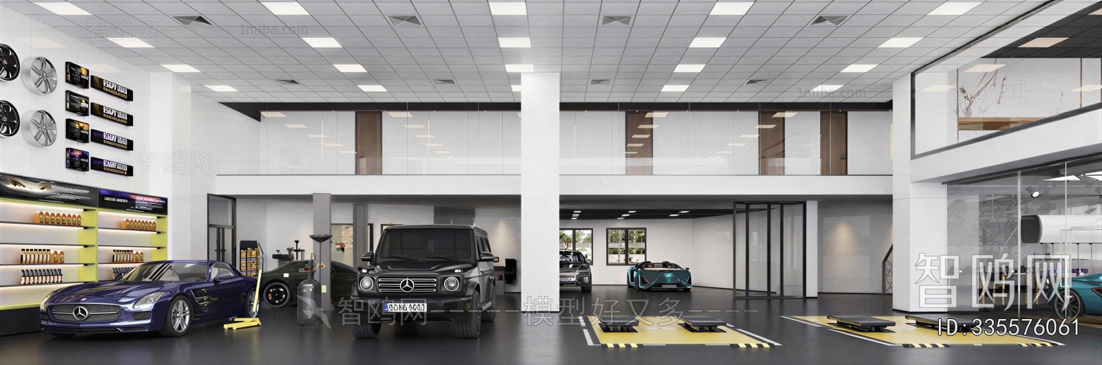 Industrial Style Automobile 4S Shop