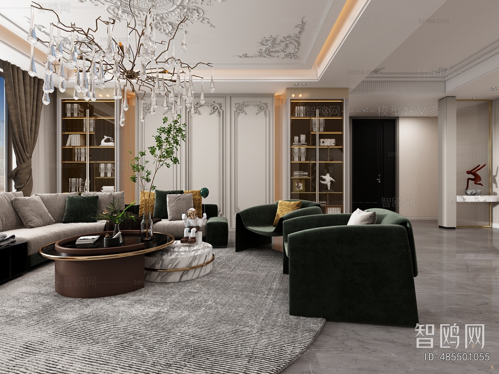 French Style A Living Room