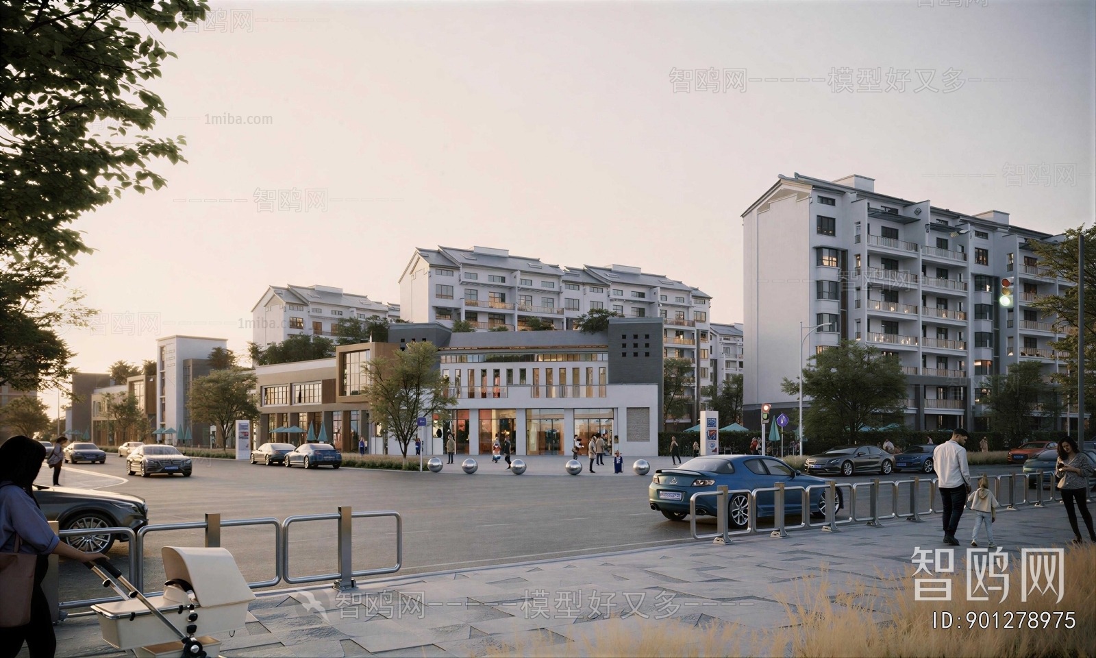 Modern Commercial Street