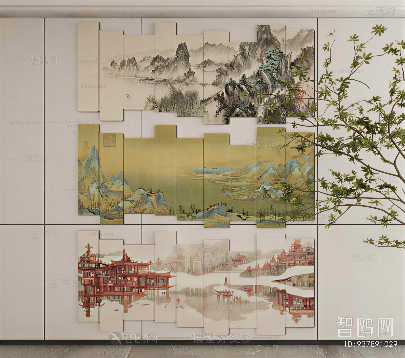 New Chinese Style Painting