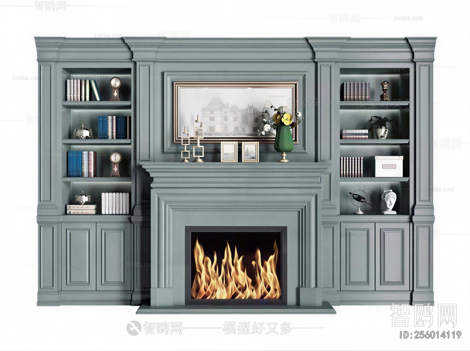 American Style Fireplace