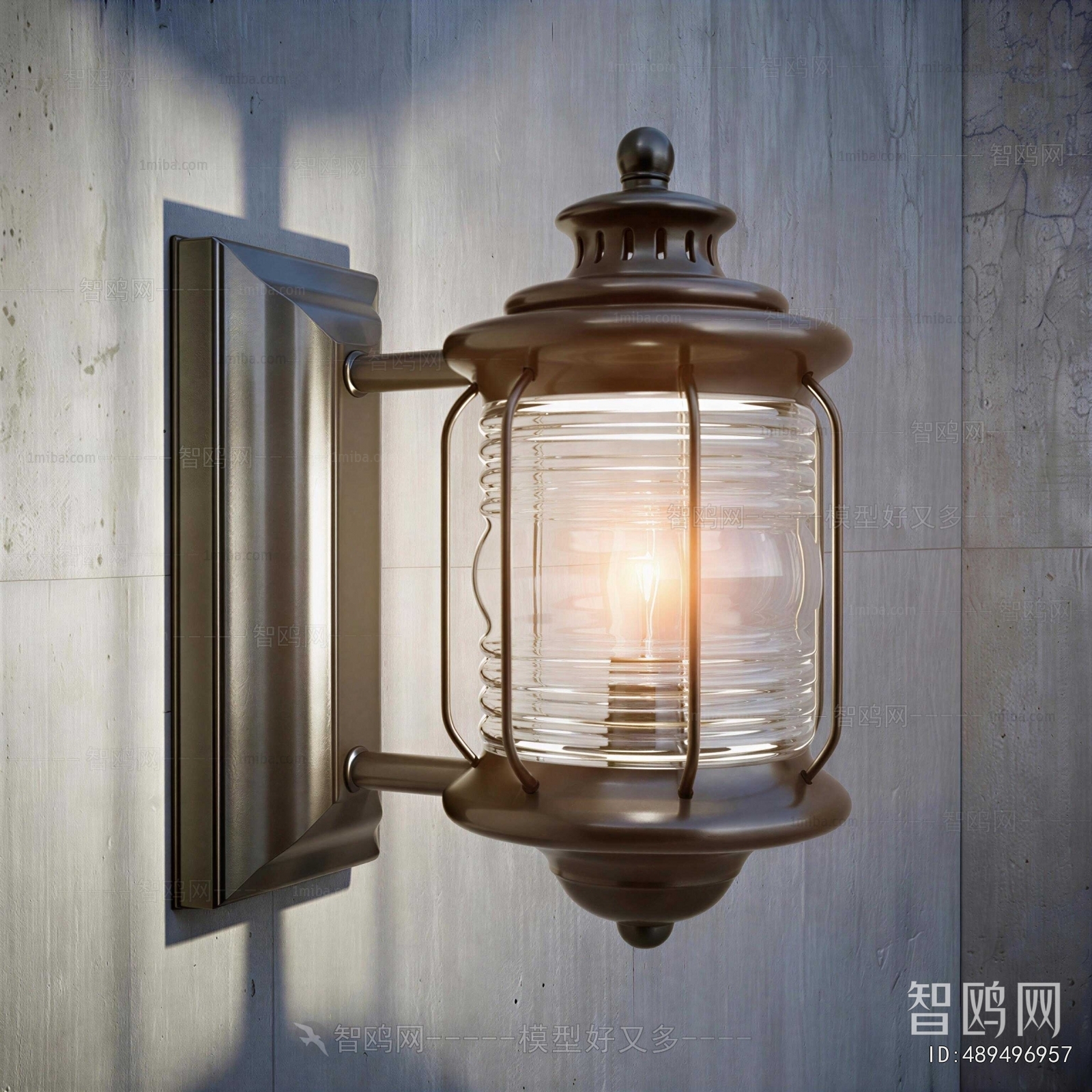Industrial Style Wall Lamp