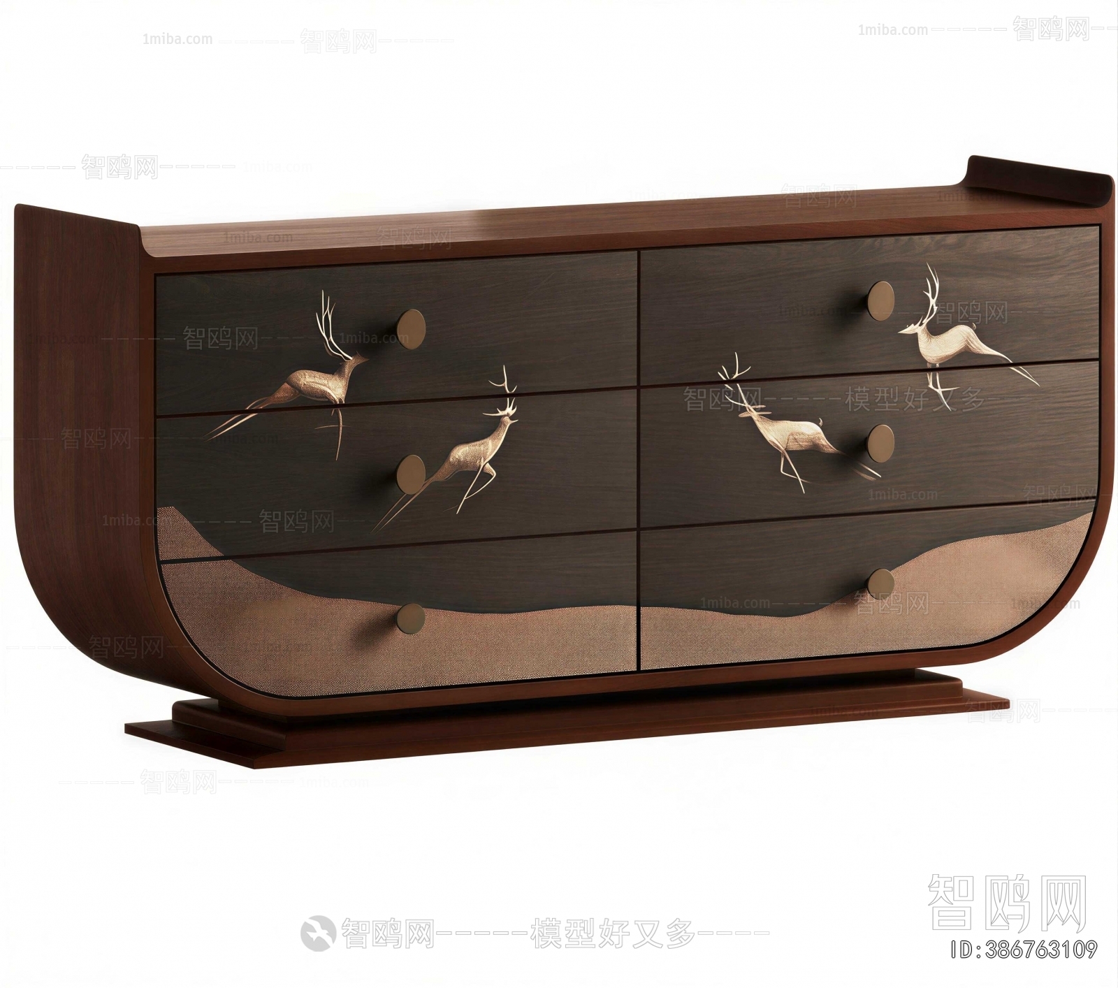 New Chinese Style Chest Of Drawers