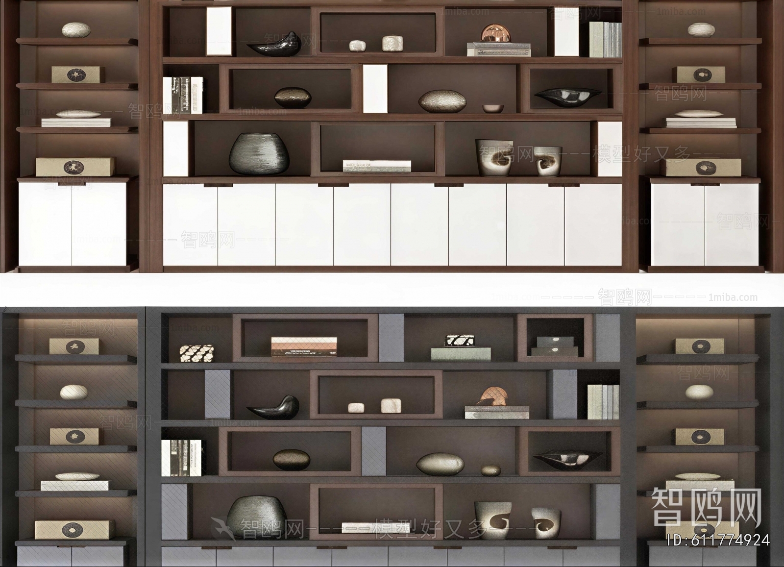 New Chinese Style Decorative Cabinet