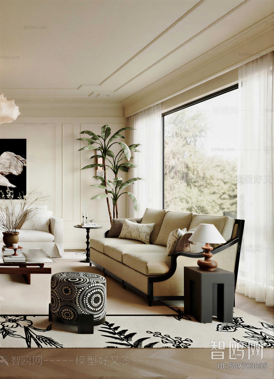 French Style A Living Room