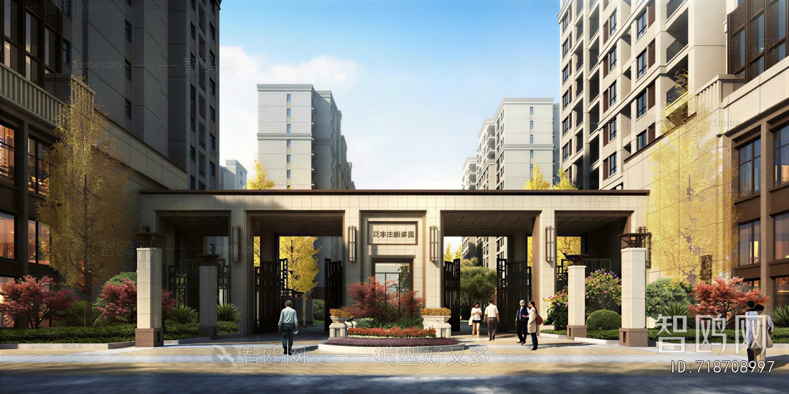 New Classical Style Facade Element