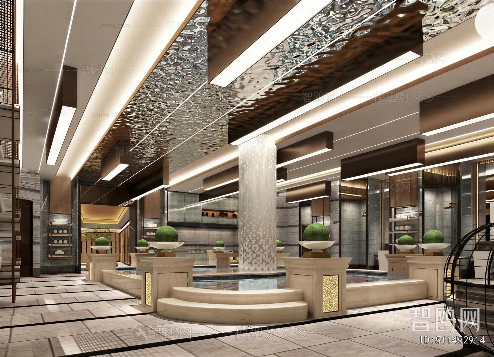 New Chinese Style Bath Center