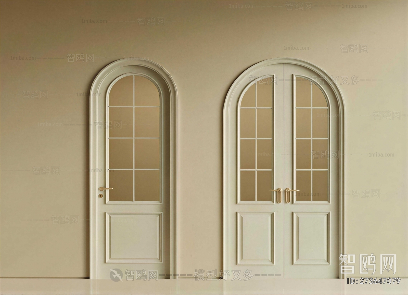 French Style Single Door