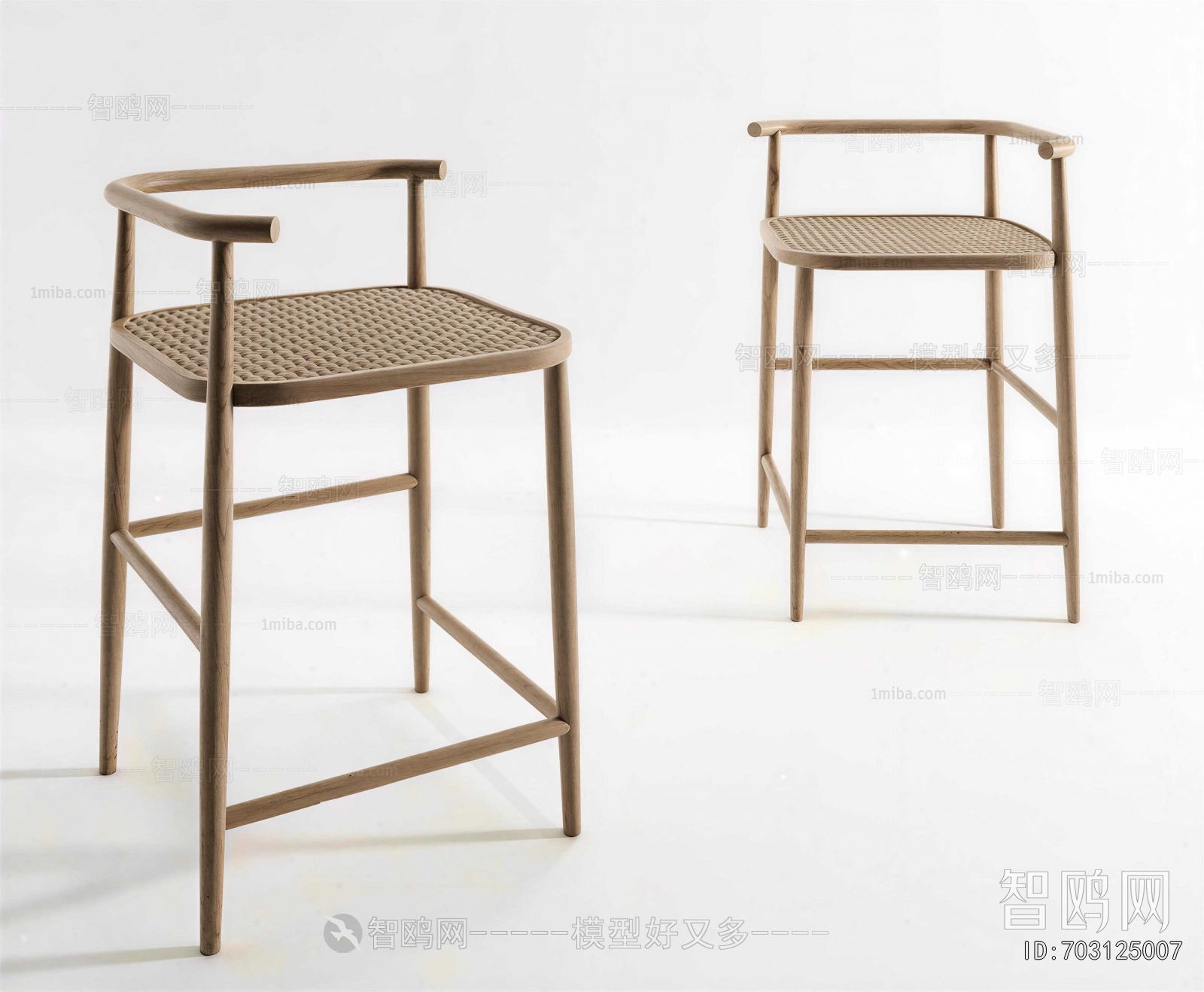 Nordic Style Bar Chair
