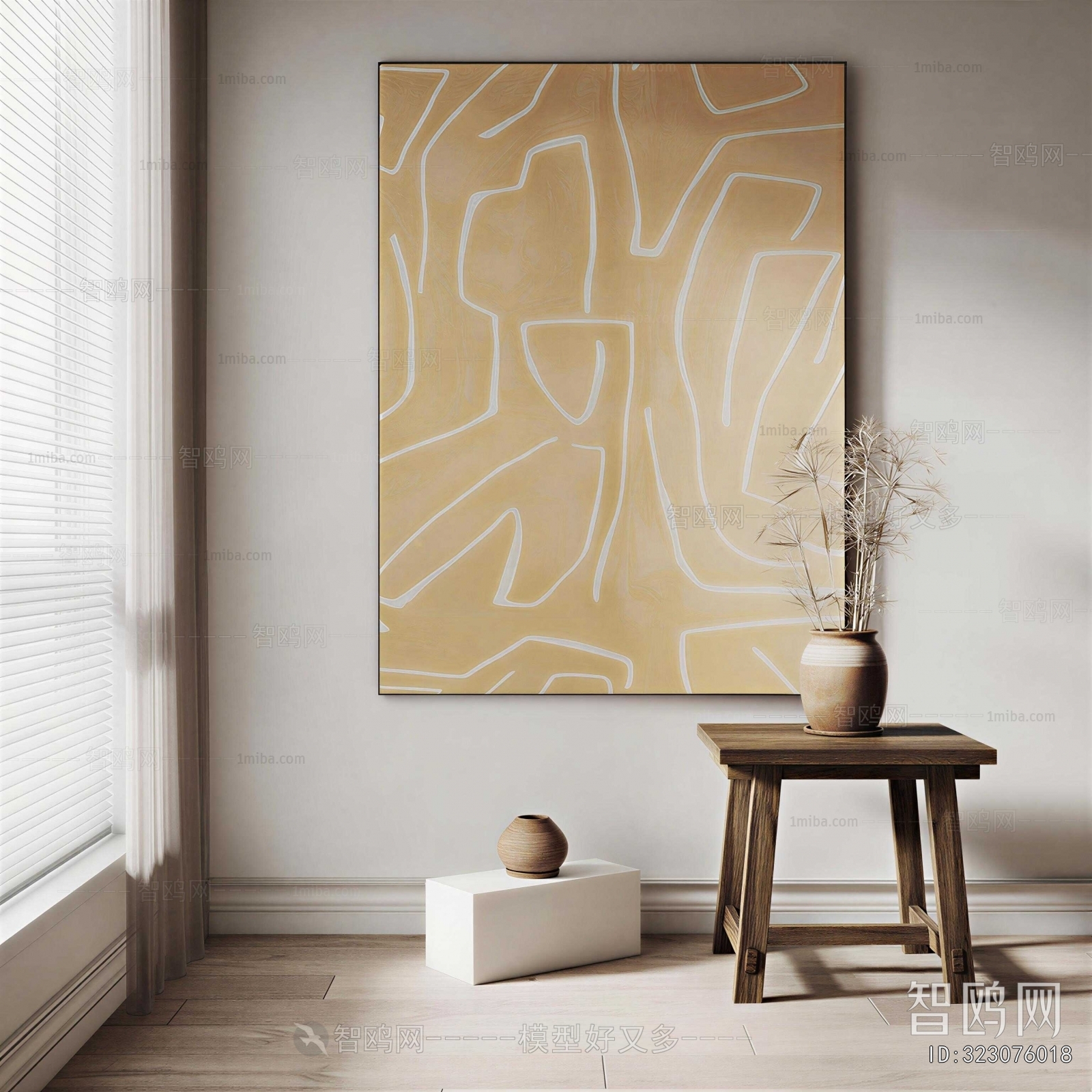 Wabi-sabi Style Painting