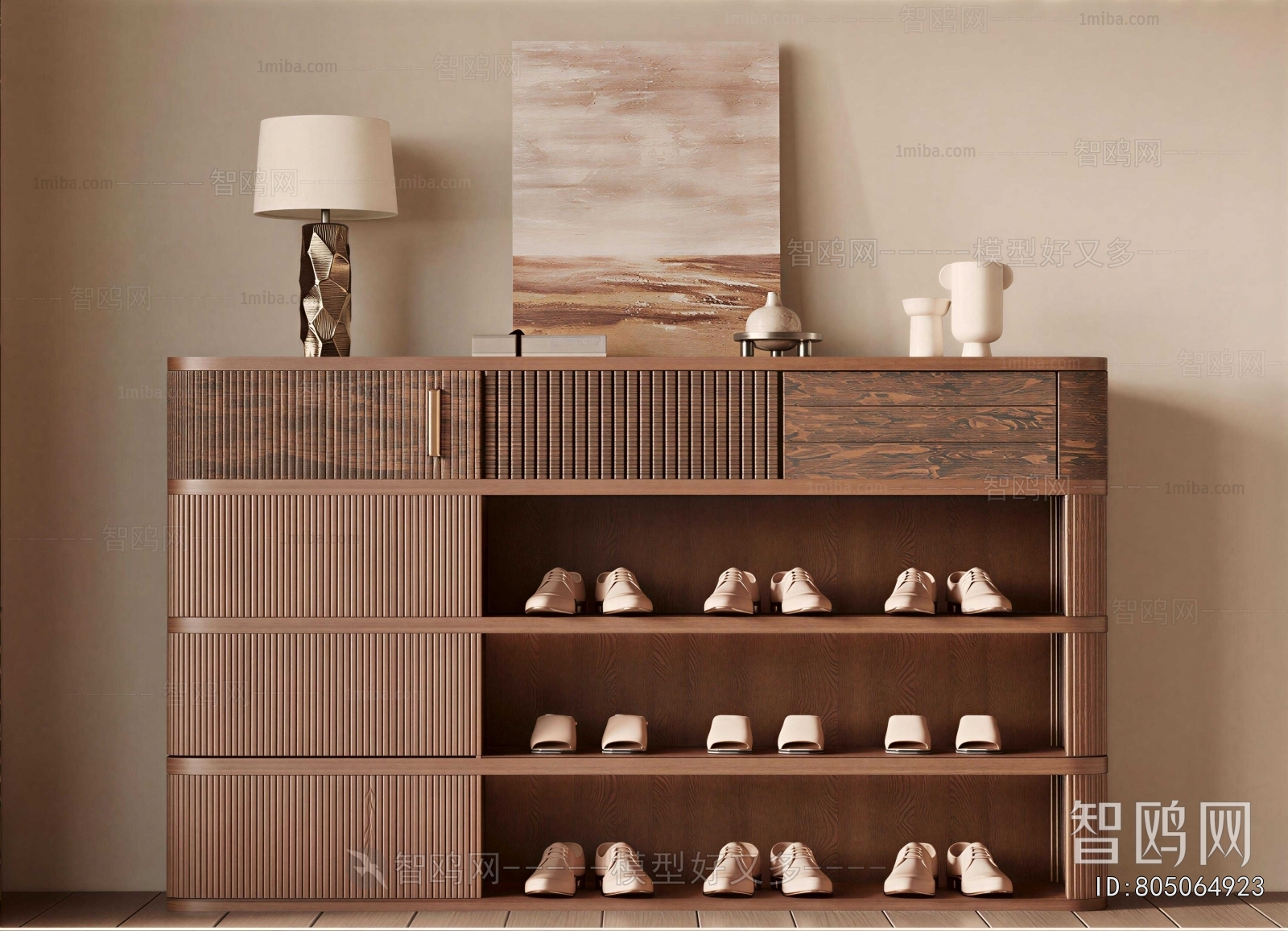 Modern Shoe Cabinet