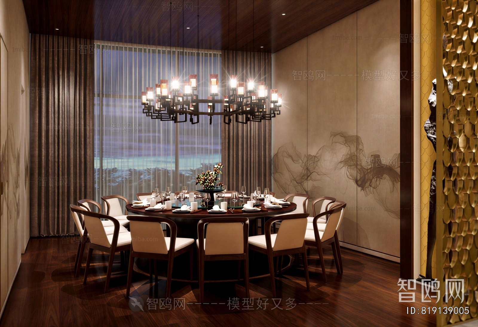New Chinese Style Restaurant Box